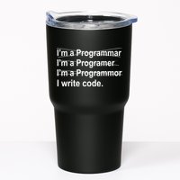 I Write Code Tumbler