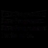 I Write Code Baseball Sleeve Shirt