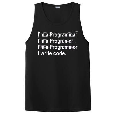 I Write Code PosiCharge Competitor Tank