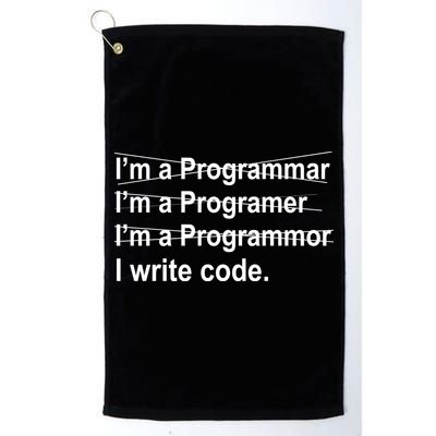 I Write Code Golf Towel