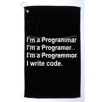 I Write Code Golf Towel