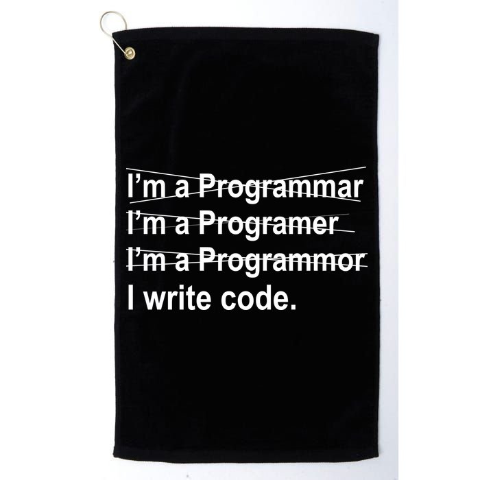 I Write Code Golf Towel