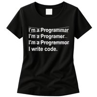 I Write Code Womens T-Shirt