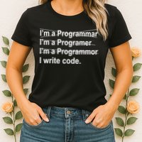I Write Code Womens T-Shirt