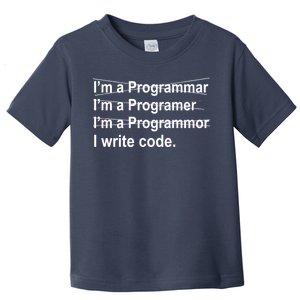 I Write Code Toddler T-Shirt