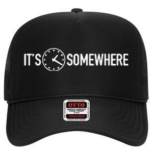 It’s 1 20 Somewhere High Crown Mesh Back Trucker Hat