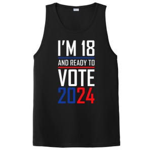 IM 18 And Ready To Vote 2024 PosiCharge Competitor Tank