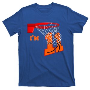 I'm 11 Basketball Birthday Boy And Girl 11 Year Old Birthday T-Shirt