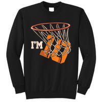 I'm 10 Basketball Theme Birthday Party Celebration 10th Sweatshirt