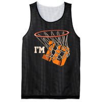 I'm 10 Basketball Theme Birthday Party Celebration 10th Mesh Reversible Basketball Jersey Tank