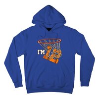 I'm 12 Basketball Theme Birthday Party Celebration 12th Hoodie