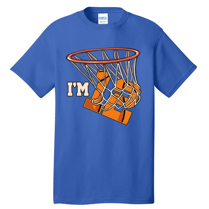 I'm 12 Basketball Theme Birthday Party Celebration 12th Tall T-Shirt