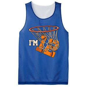 I'm 12 Basketball Theme Birthday Party Celebration 12th Mesh Reversible Basketball Jersey Tank