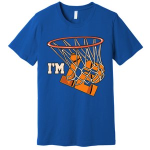 I'm 12 Basketball Theme Birthday Party Celebration 12th Premium T-Shirt