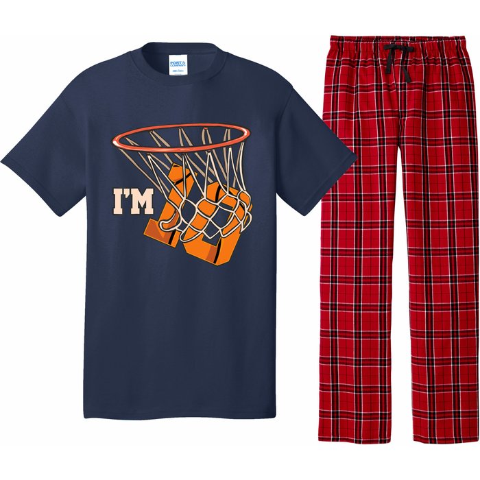 I'm 10 Basketball Theme Birthday Party Celebration 10th Pajama Set