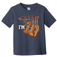 I'm 10 Basketball Theme Birthday Party Celebration 10th Toddler T-Shirt