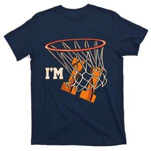 IM 11 Basketball Theme Birthday Party Celebration 11th T-Shirt