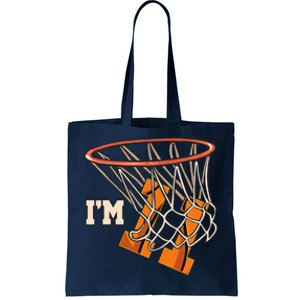 IM 11 Basketball Theme Birthday Party Celebration 11th Tote Bag