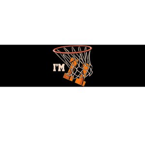 I'm 11 Basketball Theme Birthday Party Celebration 11th Bumper Sticker