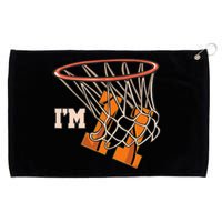 I'm 11 Basketball Theme Birthday Party Celebration 11th Grommeted Golf Towel