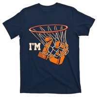 I'm 13 Basketball Theme Birthday Party Celebration 13th T-Shirt