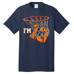 I'm 13 Basketball Theme Birthday Party Celebration 13th Tall T-Shirt