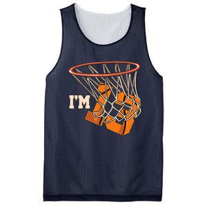 I'm 13 Basketball Theme Birthday Party Celebration 13th Mesh Reversible Basketball Jersey Tank