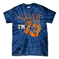 I'm 13 Basketball Theme Birthday Party Celebration 13th Tie-Dye T-Shirt