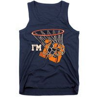 I'm 13 Basketball Theme Birthday Party Celebration 13th Tank Top