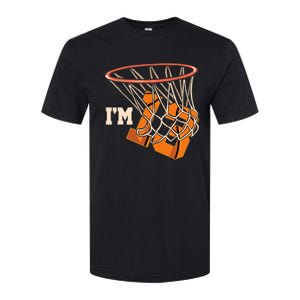 I'm 13 Basketball Theme Birthday Party Celebration 13th Softstyle CVC T-Shirt