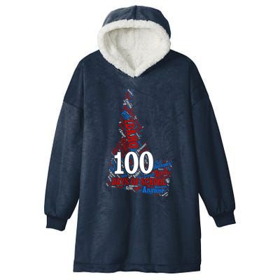 Idaho 100 Days Of School 2020 My Students Quotes Cute Gift Hooded Wearable Blanket