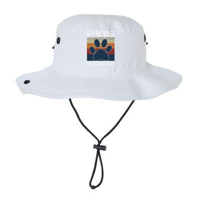 I'm 10 In Dog Years 70th Birthday Vintage Funny 70 Year Old Bucket Hat