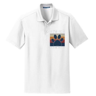 I'm 10 In Dog Years 70th Birthday Vintage Funny 70 Year Old Dry Zone Grid Polo