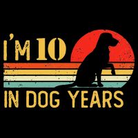 I'm 10 In Dog Years 70th Birthday Vintage Funny 70 Year Old Visor