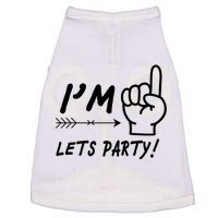 I'm 1 Lets Party! Doggie Tank