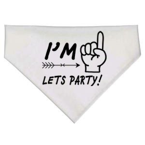 I'm 1 Lets Party! USA-Made Doggie Bandana