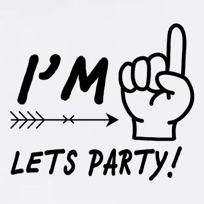 I'm 1 Lets Party! T-Shirt