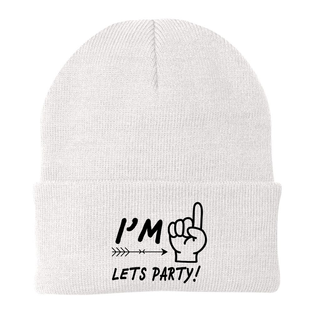 I'm 1 Lets Party! Beanie