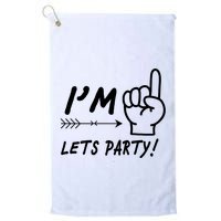 I'm 1 Lets Party! Golf Towel