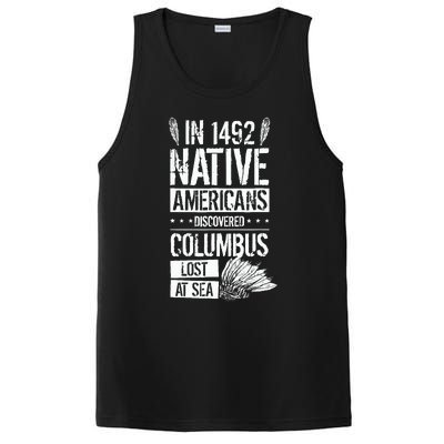 In 1492 Native Americans Discovered Columbus Lost PosiCharge Competitor Tank