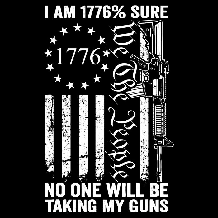 IM 1776 Sure No One Is Taking My Guns Pro Gun Usa Flag Flexfit Unipanel Trucker Cap
