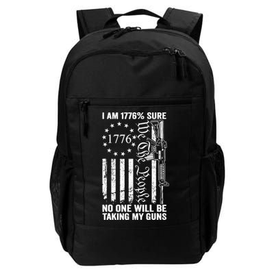 IM 1776 Sure No One Is Taking My Guns Pro Gun Usa Flag Backpack