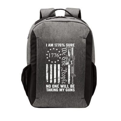 IM 1776 Sure No One Is Taking My Guns Pro Gun Usa Flag Vector Backpack