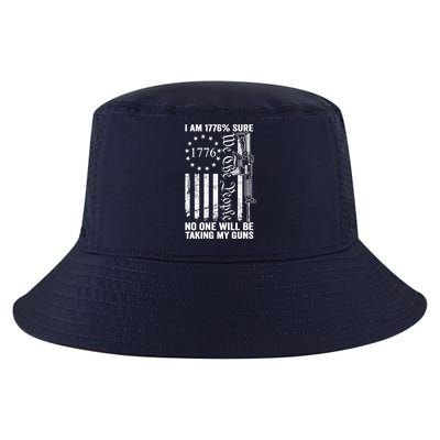 IM 1776 Sure No One Is Taking My Guns Pro Gun Usa Flag Cool Comfort Performance Bucket Hat