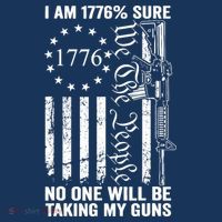 IM 1776 Sure No One Is Taking My Guns Pro Gun Usa Flag Sustainable Bucket Hat