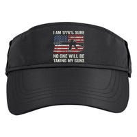 I'm 1776 Sure No One Is Taking My Guns AR15 USA Flag BACK Adult Drive Performance Visor