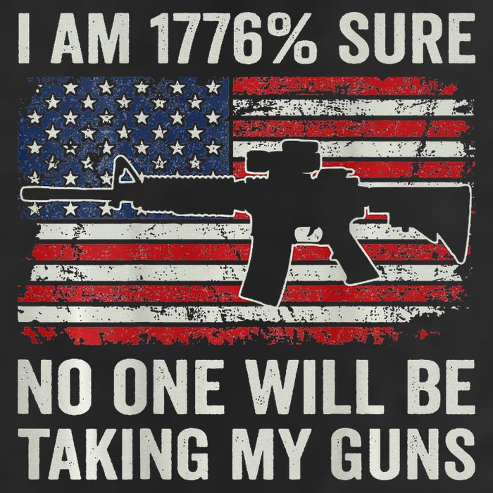 I'm 1776 Sure No One Is Taking My Guns AR15 USA Flag BACK Beanie