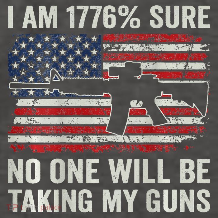 I'm 1776 Sure No One Is Taking My Guns AR15 USA Flag BACK Vector Backpack