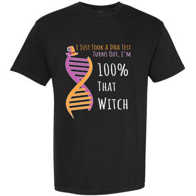 Im 100 % That Witch Dna Biology Science Cute Gift Garment-Dyed Heavyweight T-Shirt