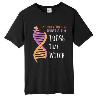 Im 100 % That Witch Dna Biology Science Cute Gift Tall Fusion ChromaSoft Performance T-Shirt